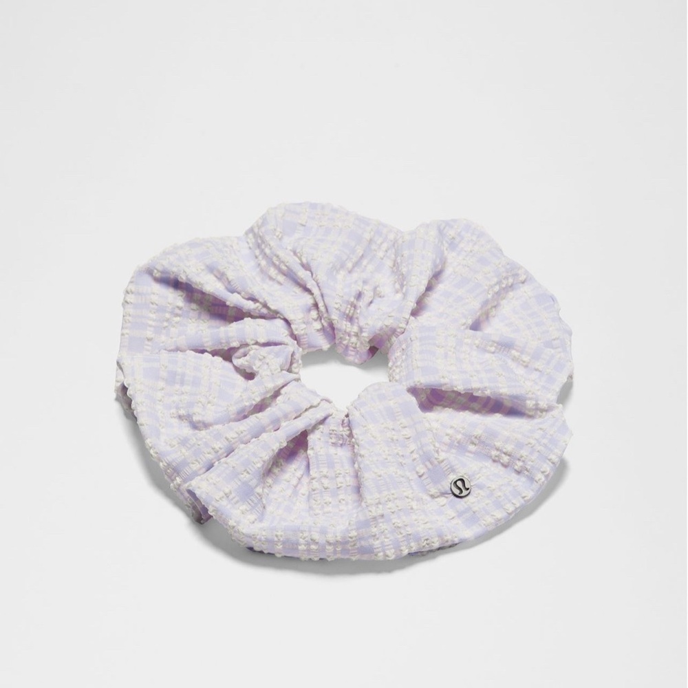 Lululemon Oversized Lavender Scrunchie
